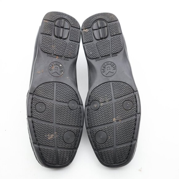 Mephisto Edlef Men's US Size 8.5 Black Antica 800 Flat Heel Slip-On Loafers - Picture 7 of 10